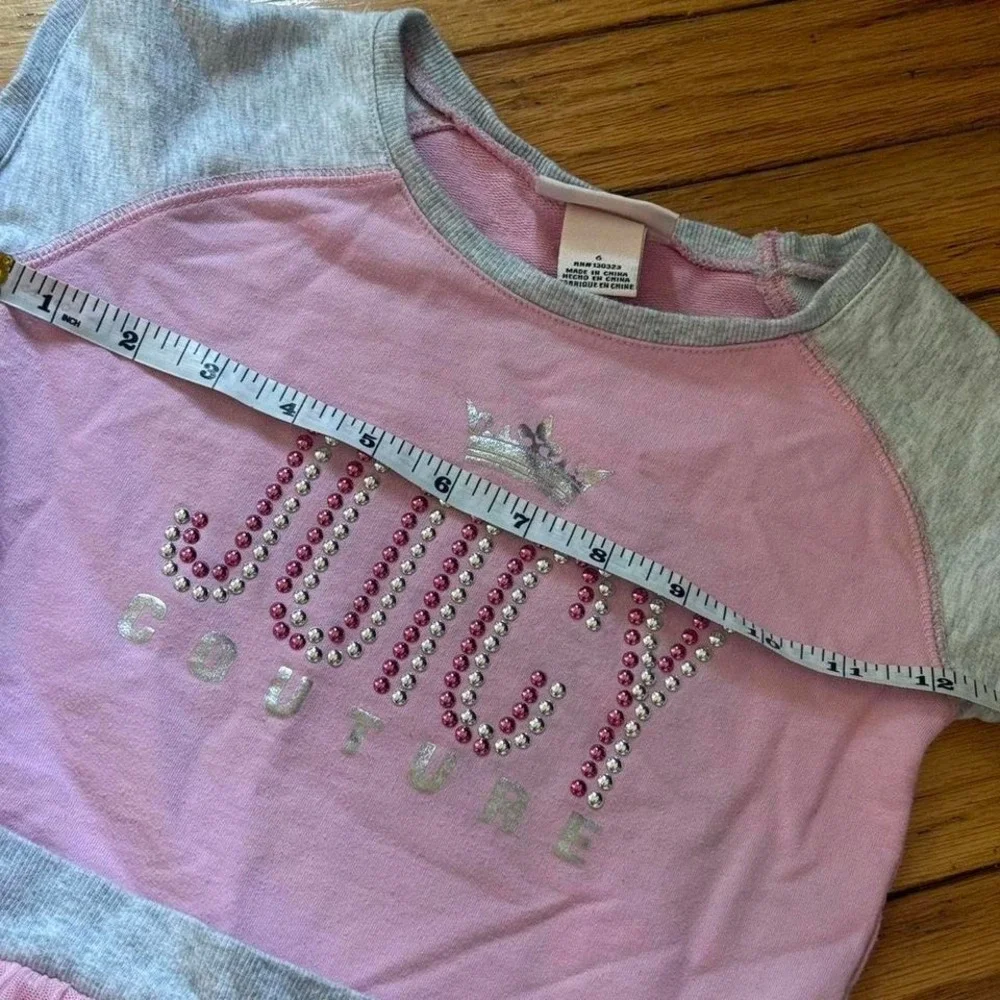 Pink Juicy Couture‎ childrens dress with rhinestone logo